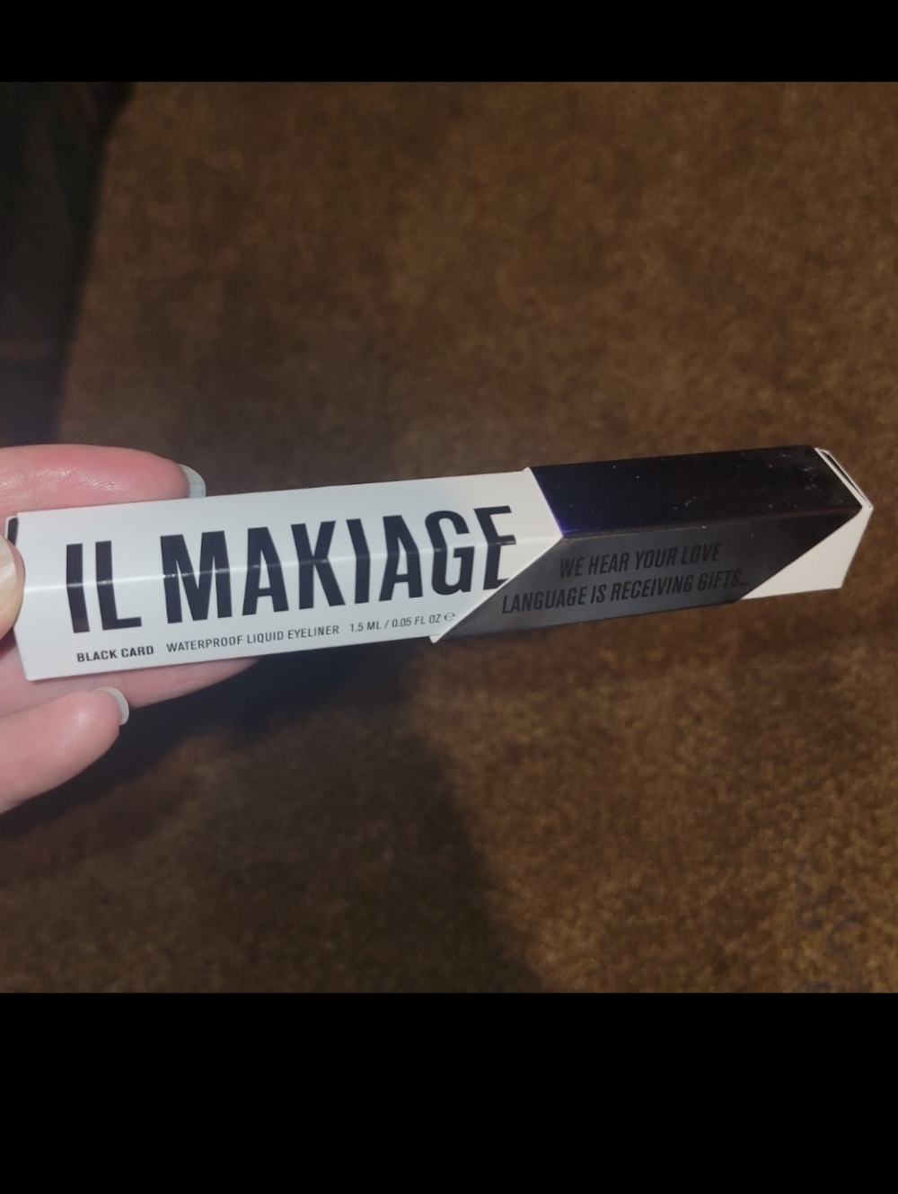 IL MAKIAGE Waterproof Liquid Eyeliner - Black